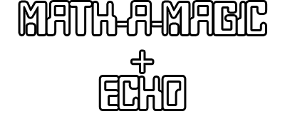 Math-a-Magic!/Echo! logo for Odyssey 2